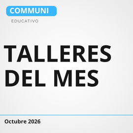 Calendario de talleres del mes de octubre